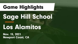 Sage Hill School vs Los Alamitos  Game Highlights - Nov. 15, 2021