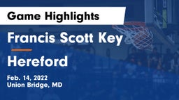 Francis Scott Key  vs Hereford  Game Highlights - Feb. 14, 2022