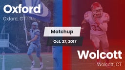 Matchup: Oxford  vs. Wolcott  2017