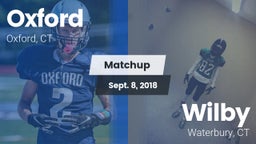 Matchup: Oxford  vs. Wilby  2018