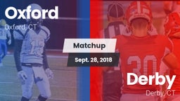 Matchup: Oxford  vs. Derby  2018
