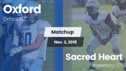 Matchup: Oxford  vs. Sacred Heart  2018
