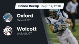 Recap: Oxford  vs. Wolcott  2018