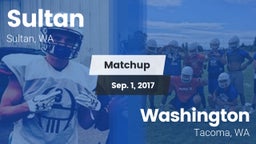 Matchup: Sultan  vs. Washington  2017