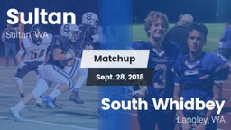 Matchup: Sultan  vs. South Whidbey  2018