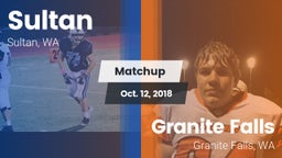 Matchup: Sultan  vs. Granite Falls  2018