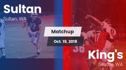 Matchup: Sultan  vs. King's  2018