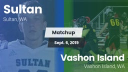 Matchup: Sultan  vs. Vashon Island  2019