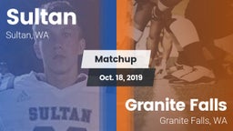 Matchup: Sultan  vs. Granite Falls  2019