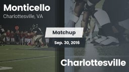 Matchup: Monticello High vs. Charlottesville 2016