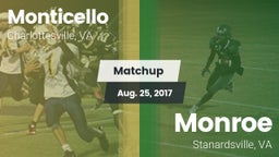 Matchup: Monticello High vs. Monroe  2017