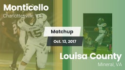 Matchup: Monticello High vs. Louisa County  2017