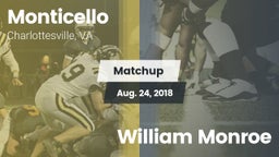 Matchup: Monticello High vs. William Monroe 2018