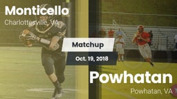 Matchup: Monticello High vs. Powhatan  2018