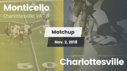 Matchup: Monticello High vs. Charlottesville  2018