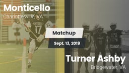 Matchup: Monticello High vs. Turner Ashby  2019