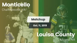 Matchup: Monticello High vs. Louisa County  2019