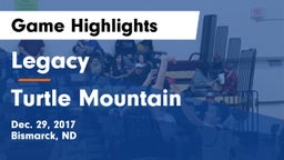 Legacy  vs Turtle Mountain  Game Highlights - Dec. 29, 2017