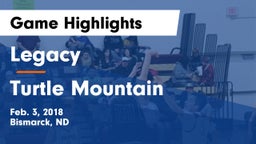 Legacy  vs Turtle Mountain  Game Highlights - Feb. 3, 2018