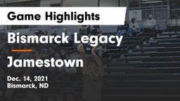 Bismarck Legacy  vs Jamestown  Game Highlights - Dec. 14, 2021