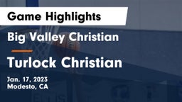 Big Valley Christian  vs Turlock Christian  Game Highlights - Jan. 17, 2023