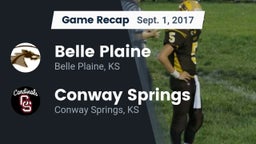 Recap: Belle Plaine  vs. Conway Springs  2017