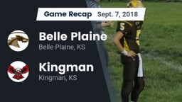 Recap: Belle Plaine  vs. Kingman  2018