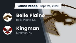 Recap: Belle Plaine  vs. Kingman  2020