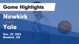 Newkirk  vs Yale  Game Highlights - Dec. 29, 2023