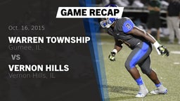 Recap: Warren Township  vs. Vernon Hills  2015