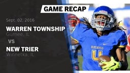 Recap: Warren Township  vs. New Trier  2016