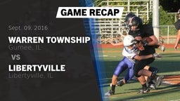 Recap: Warren Township  vs. Libertyville  2016