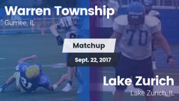 Matchup: Warren Township High vs. Lake Zurich  2017