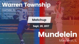 Matchup: Warren Township High vs. Mundelein  2017
