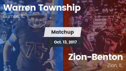 Matchup: Warren Township High vs. Zion-Benton  2017