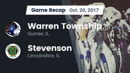 Recap: Warren Township  vs. Stevenson  2017
