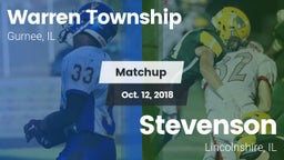 Matchup: Warren Township High vs. Stevenson  2018