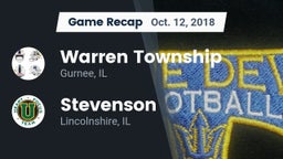 Recap: Warren Township  vs. Stevenson  2018