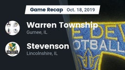 Recap: Warren Township  vs. Stevenson  2019