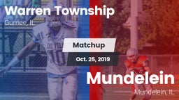 Matchup: Warren Township High vs. Mundelein  2019