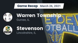 Recap: Warren Township  vs. Stevenson  2021