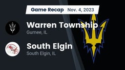 Recap: Warren Township  vs. South Elgin  2023