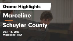 Marceline  vs Schuyler County Game Highlights - Dec. 14, 2023