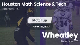 Matchup: Houston Math vs. Wheatley  2017