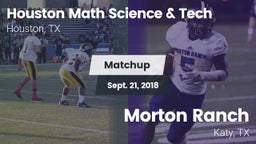 Matchup: Houston Math vs. Morton Ranch  2018