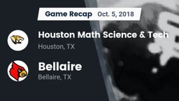 Recap: Houston Math Science & Tech  vs. Bellaire  2018