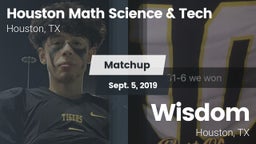 Matchup: Houston Math vs. Wisdom  2019