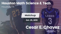 Matchup: Houston Math vs. Cesar E. Chavez  2019
