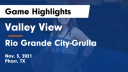 Valley View  vs Rio Grande City-Grulla  Game Highlights - Nov. 5, 2021