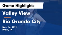 Valley View  vs Rio Grande City  Game Highlights - Nov. 16, 2021